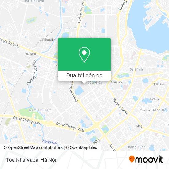 Bản đồ Tòa Nhà Vapa