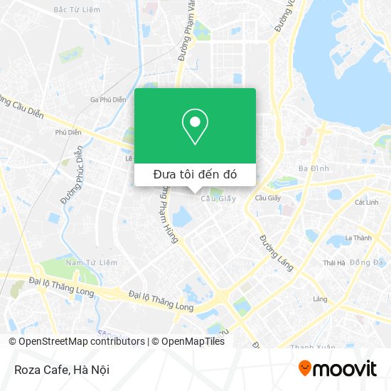 Bản đồ Roza Cafe