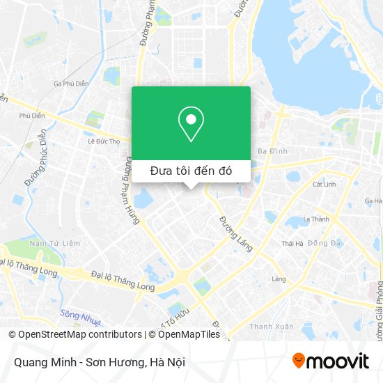 Bản đồ Quang Minh - Sơn Hương