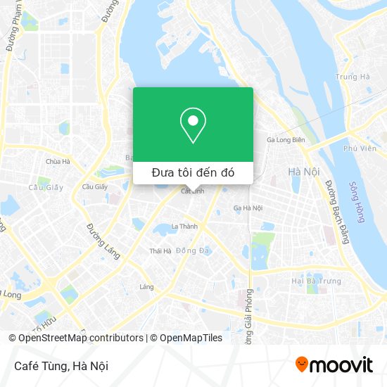 Bản đồ Café Tùng