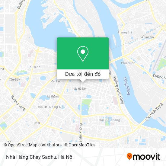 Bản đồ Nhà Hàng Chay Sadhu