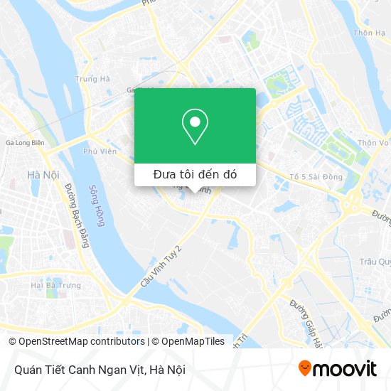 Bản đồ Quán Tiết Canh Ngan Vịt