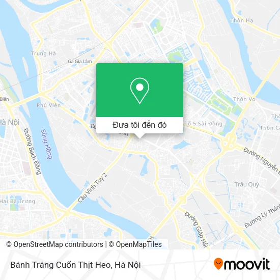 Bản đồ Bánh Tráng Cuốn Thịt Heo
