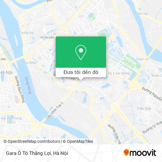 Bản đồ Gara Ô Tô Thắng Lợi