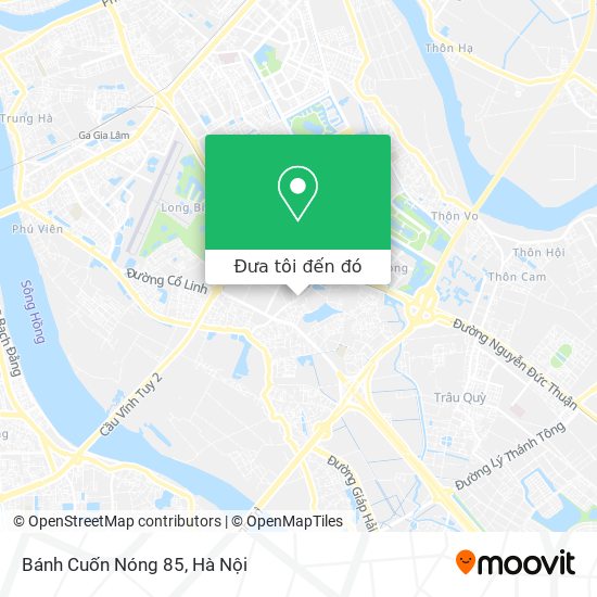 Bản đồ Bánh Cuốn Nóng 85