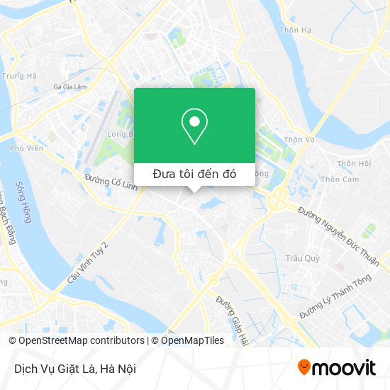 Bản đồ Dịch Vụ Giặt Là