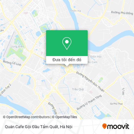 Bản đồ Quán Cafe Gội Đầu Tẩm Quất