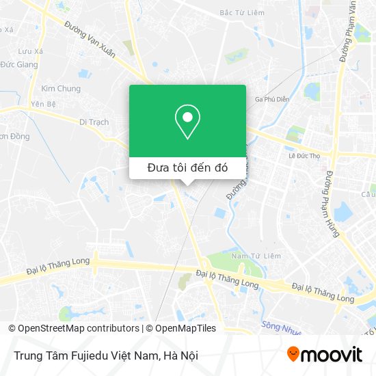 Bản đồ Trung Tâm Fujiedu Việt Nam
