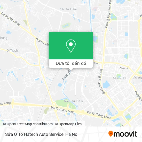Bản đồ Sửa Ô Tô Hatech Auto Service