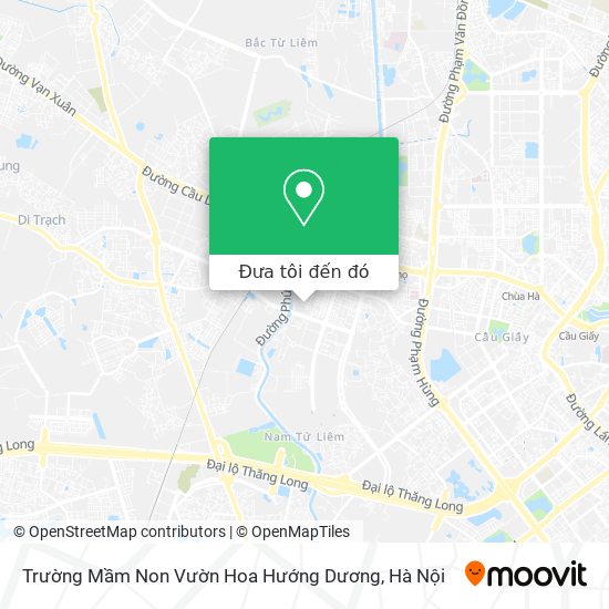 Bản đồ Trường Mầm Non Vườn Hoa Hướng Dương