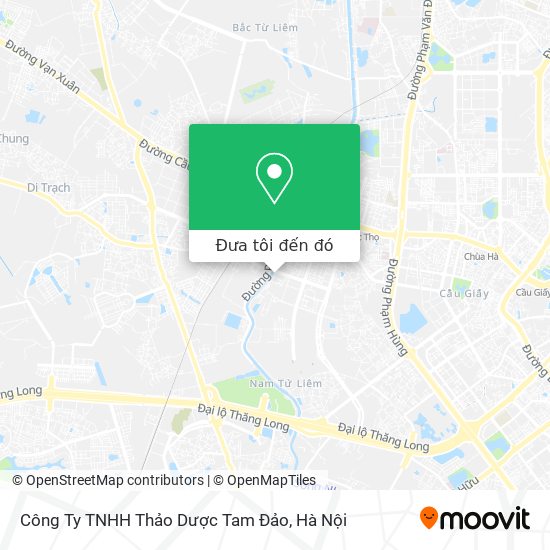 Bản đồ Công Ty TNHH Thảo Dược Tam Đảo