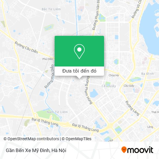 Bản đồ Gần Bến Xe Mỹ Đình