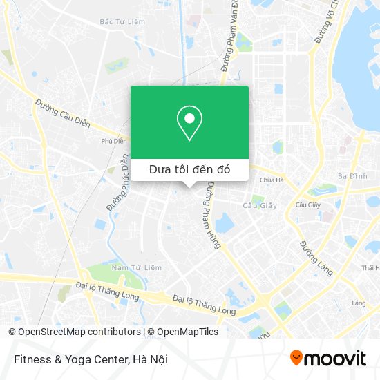 Bản đồ Fitness & Yoga Center