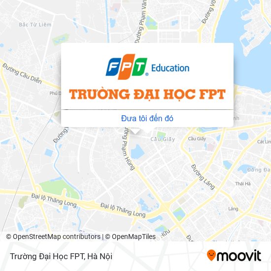 Bản đồ Trường Đại Học FPT