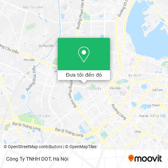 Bản đồ Công Ty TNHH DOT