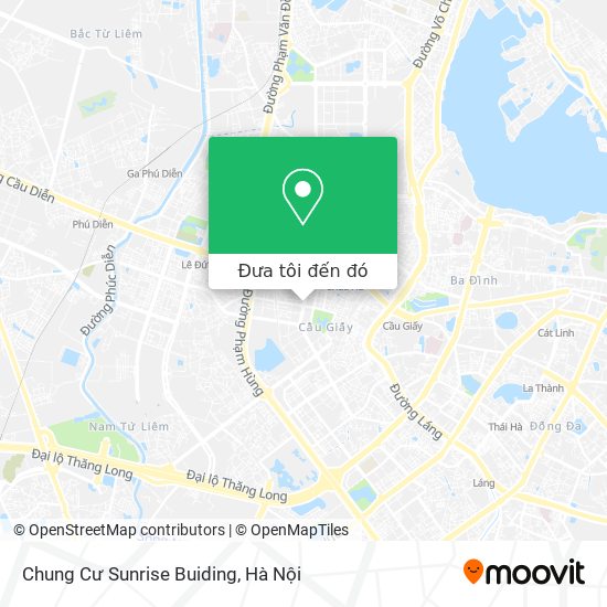 Bản đồ Chung Cư Sunrise Buiding
