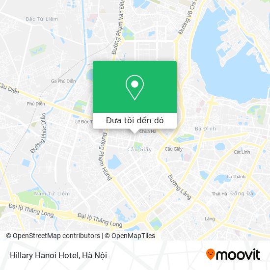 Bản đồ Hillary Hanoi Hotel