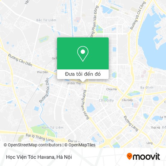 Bản đồ Học Viện Tóc Havana