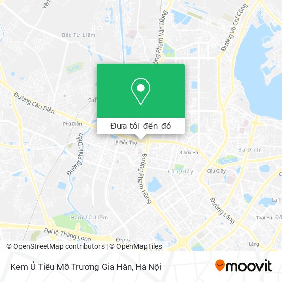 Bản đồ Kem Ủ Tiêu Mỡ Trương Gia Hân