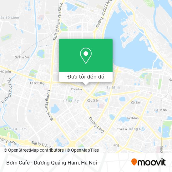Bản đồ Bờm Cafe - Dương Quảng Hàm