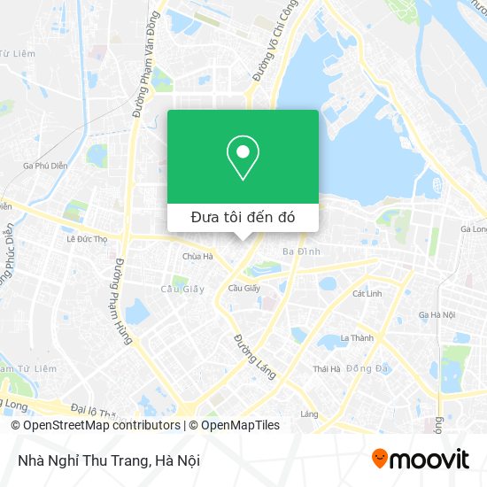 Bản đồ Nhà Nghỉ Thu Trang