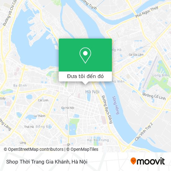 Bản đồ Shop Thời Trang Gia Khánh