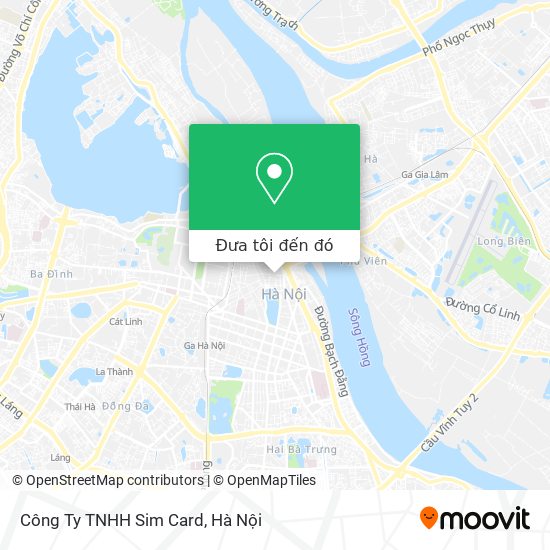 Bản đồ Công Ty TNHH Sim Card