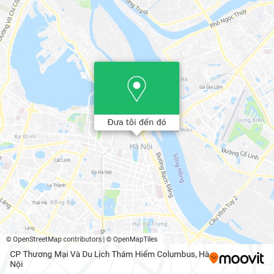 Bản đồ CP Thương Mại Và Du Lịch Thám Hiểm Columbus