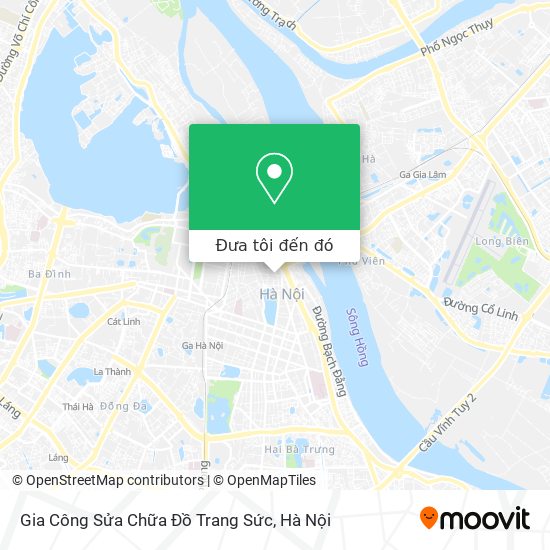 Bản đồ Gia Công Sửa Chữa Đồ Trang Sức