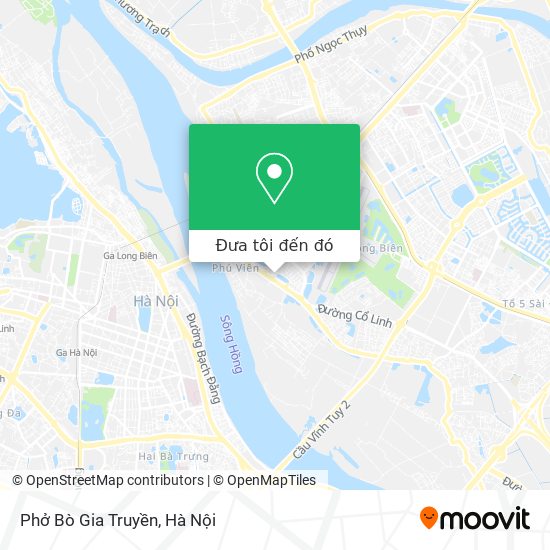 Bản đồ Phở Bò Gia Truyền