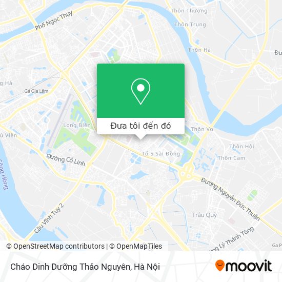 Bản đồ Cháo Dinh Dưỡng Thảo Nguyên