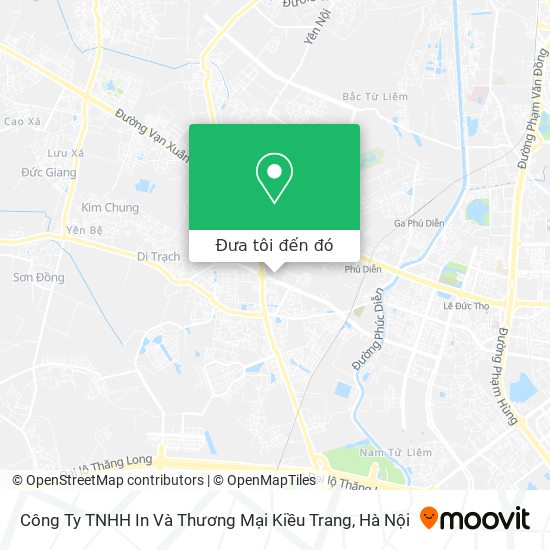 Bản đồ Công Ty TNHH In Và Thương Mại Kiều Trang
