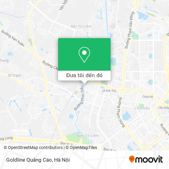 Bản đồ Goldline Quảng Cáo