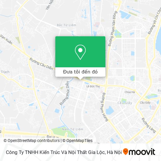 Bản đồ Công Ty TNHH Kiến Trúc Và Nội Thất Gia Lộc