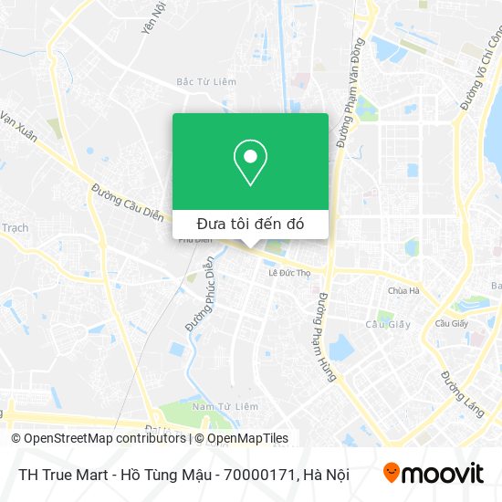 Bản đồ TH True Mart - Hồ Tùng Mậu - 70000171