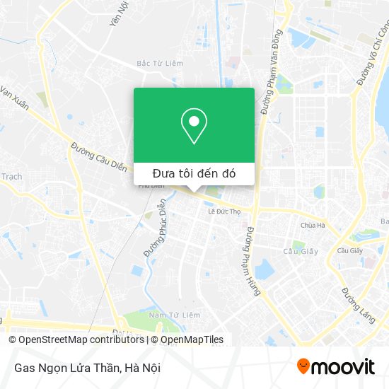 Bản đồ Gas Ngọn Lửa Thần