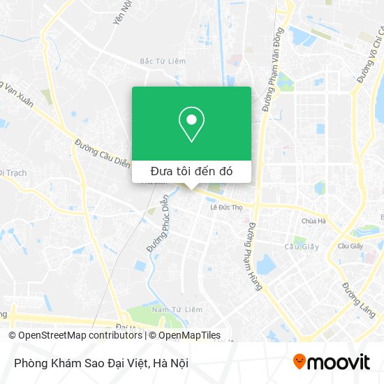Bản đồ Phòng Khám Sao Đại Việt