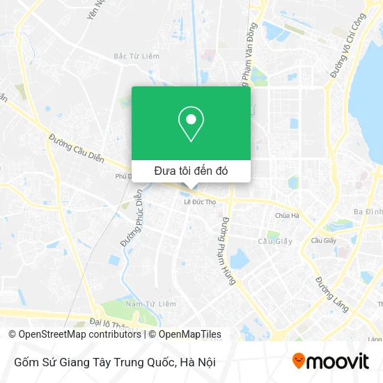 Bản đồ Gốm Sứ Giang Tây Trung Quốc