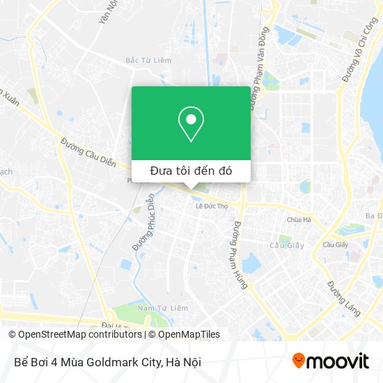 Bản đồ Bể Bơi 4 Mùa Goldmark City