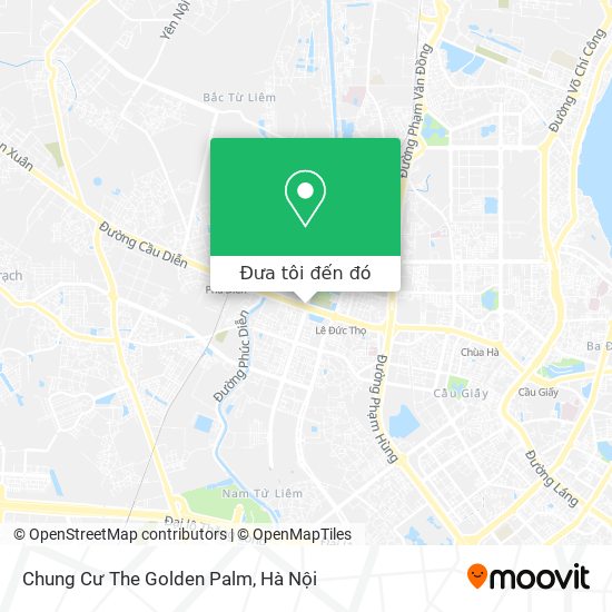Bản đồ Chung Cư The Golden Palm