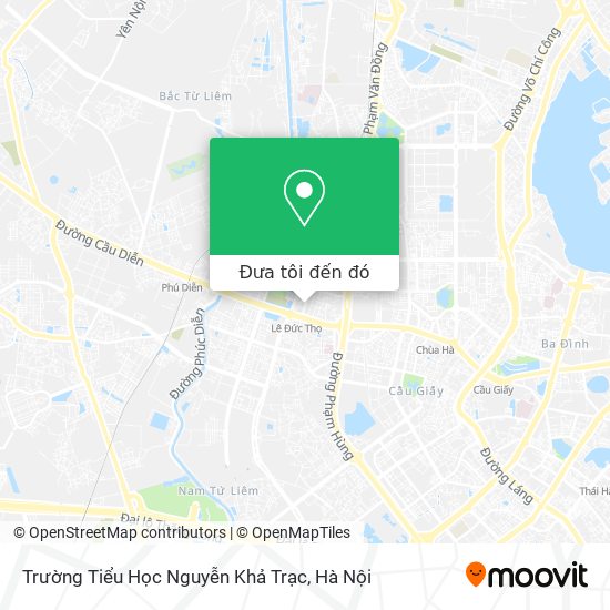 Bản đồ Trường Tiểu Học Nguyễn Khả Trạc