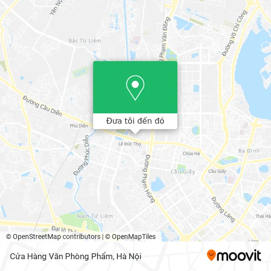 Bản đồ Cửa Hàng Văn Phòng Phẩm