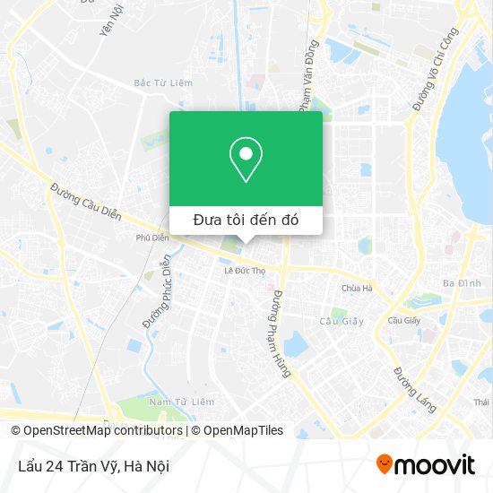 Bản đồ Lẩu 24 Trần Vỹ