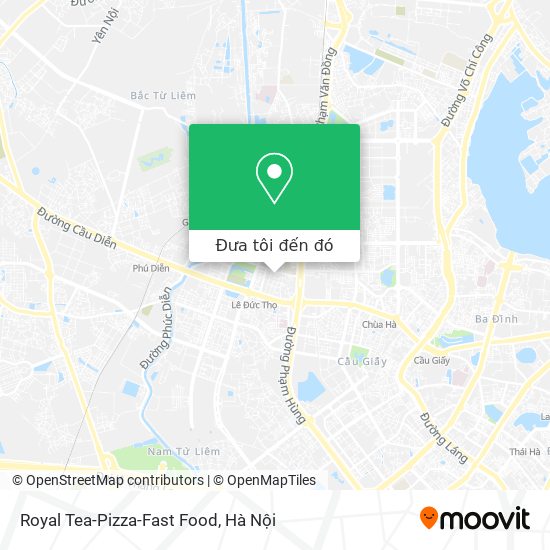 Bản đồ Royal Tea-Pizza-Fast Food