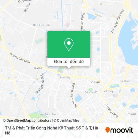 Bản đồ TM & Phát Triển Công Nghệ Kỹ Thuật Số T & T