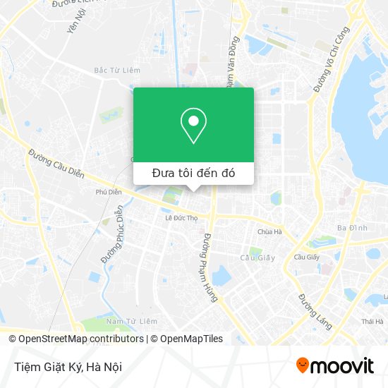 Bản đồ Tiệm Giặt Ký