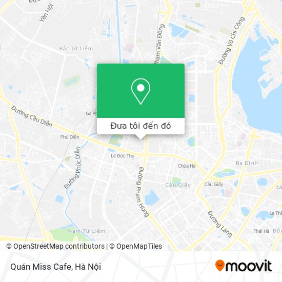 Bản đồ Quán Miss Cafe