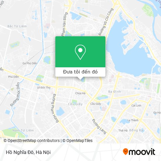 Bản đồ Hồ Nghĩa Đô