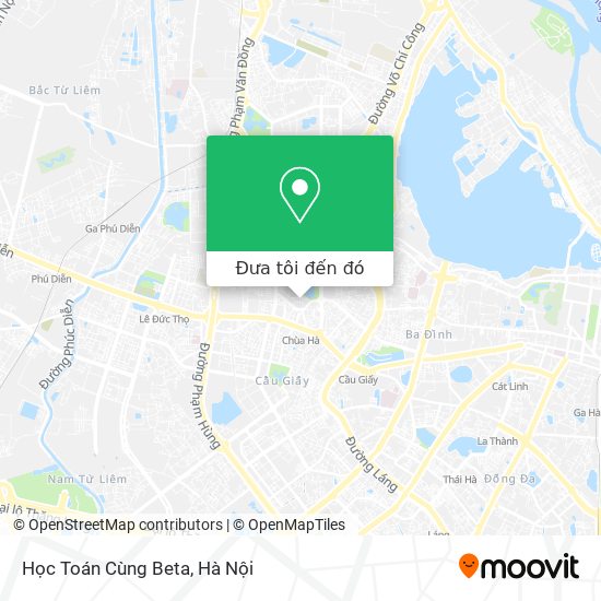 Bản đồ Học Toán Cùng Beta