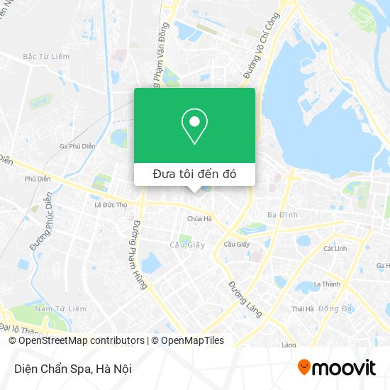 Bản đồ Diện Chẩn Spa